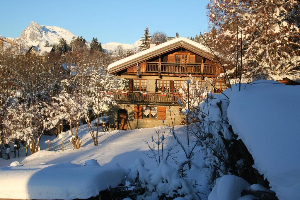 Bed and Breakfast Chalet In Megève Exteriér fotografie